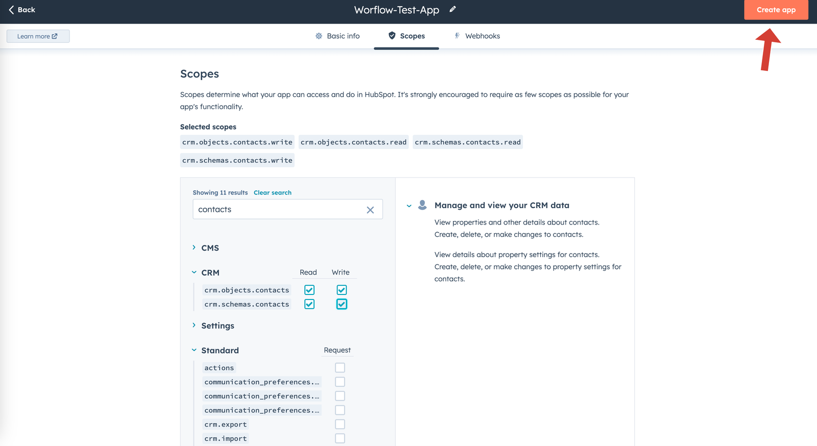 Step1---Private-app---4.1-create