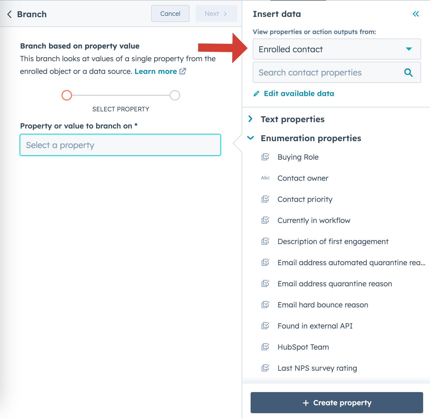 Step4---Further-actions---4.1-enrolled-property