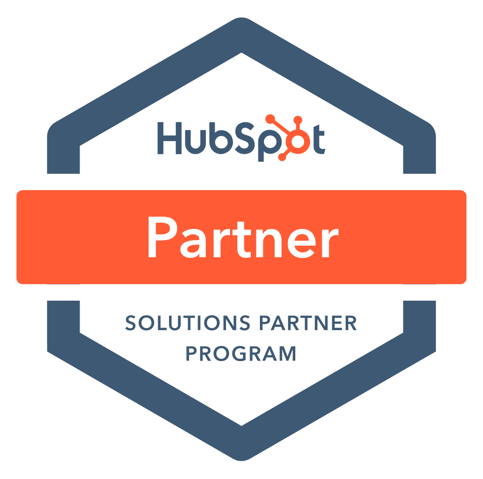 HubSpot Solutions Partner badge.